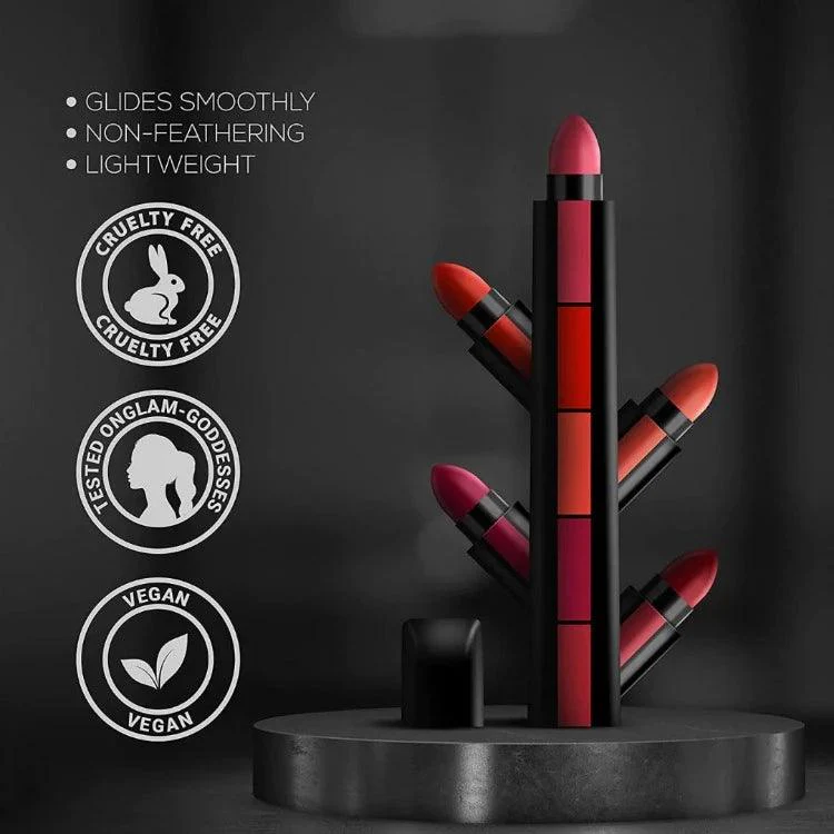 Huda Beauty 5 in 1 Lipstick - Image 3