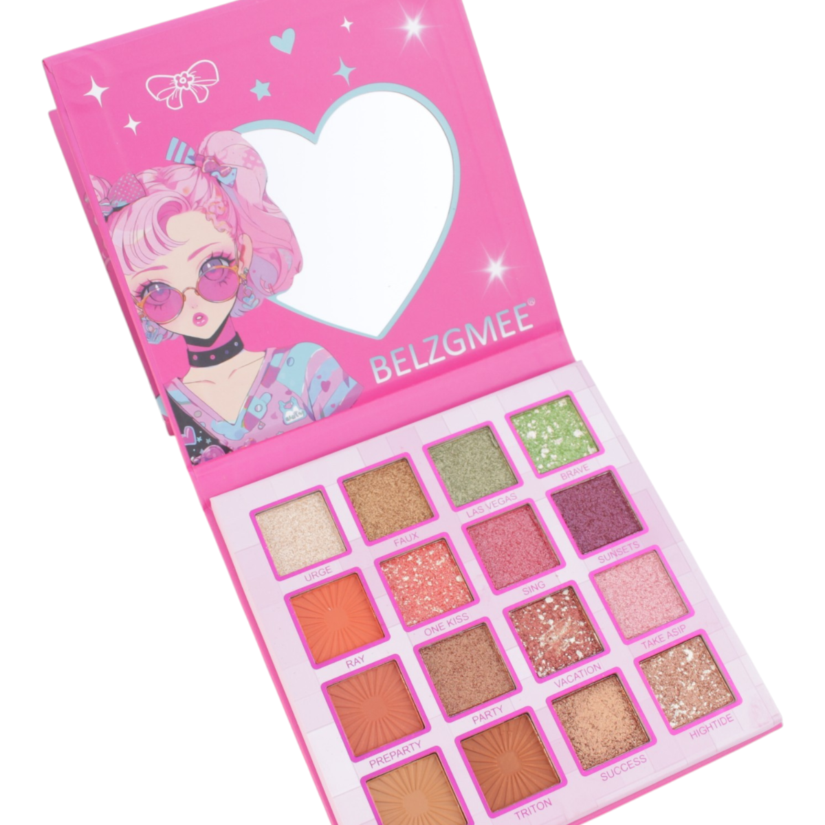BELZGMEE 16 Colors Cool Girl Matte Eye Shadow Palette